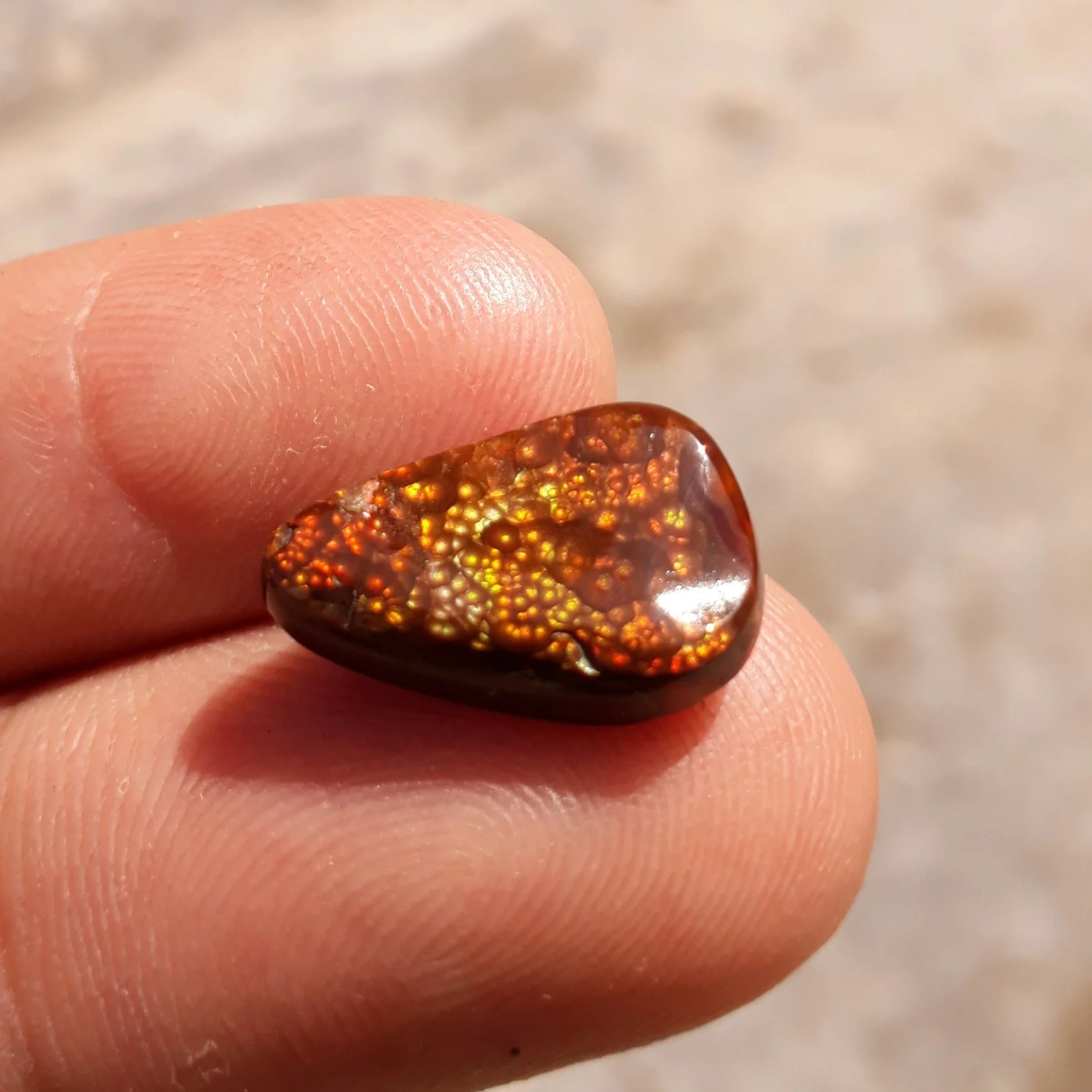 Mexican Fire Agate -5.5ct