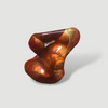13.3 ct Mexican Fire Agate, Rare Fire Agate, Carved Fire Agate—Perfect gemstone Gift, Aatshi Aqeeq, Dimensions—18x16 mm