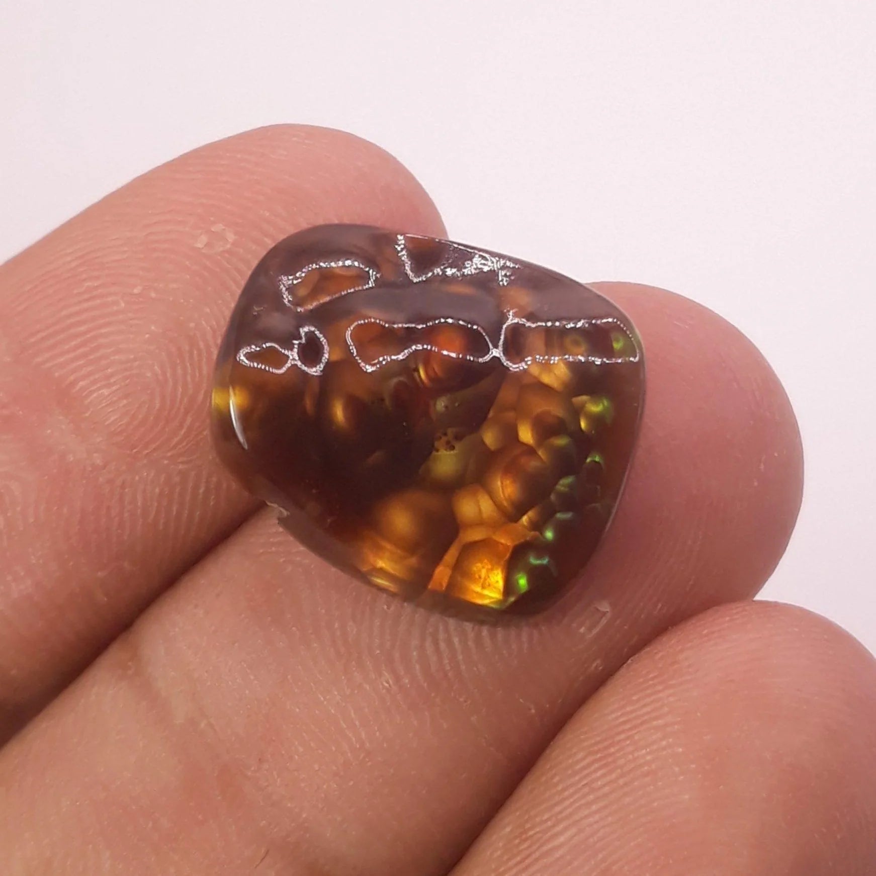 Mexican Fire Agate -12.1ct