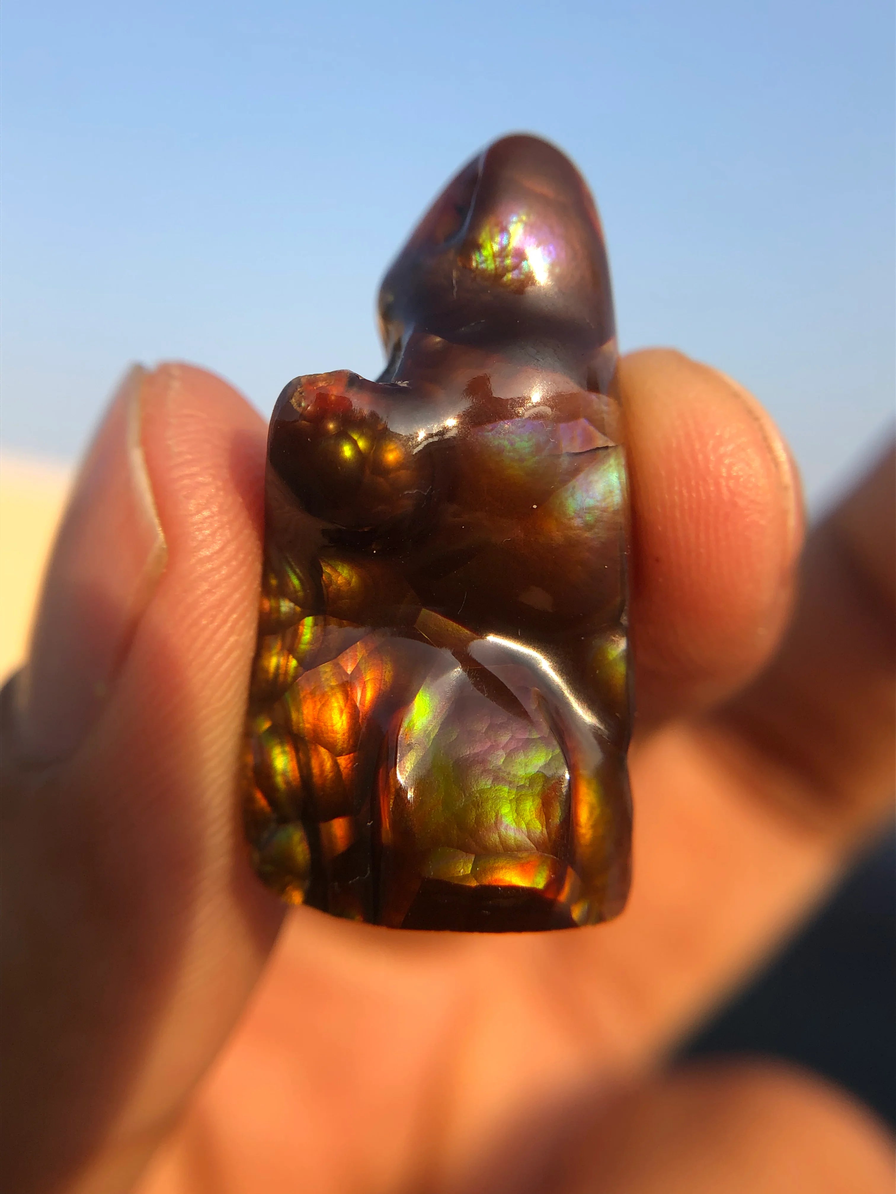 Mexican Fire Agate -38ct