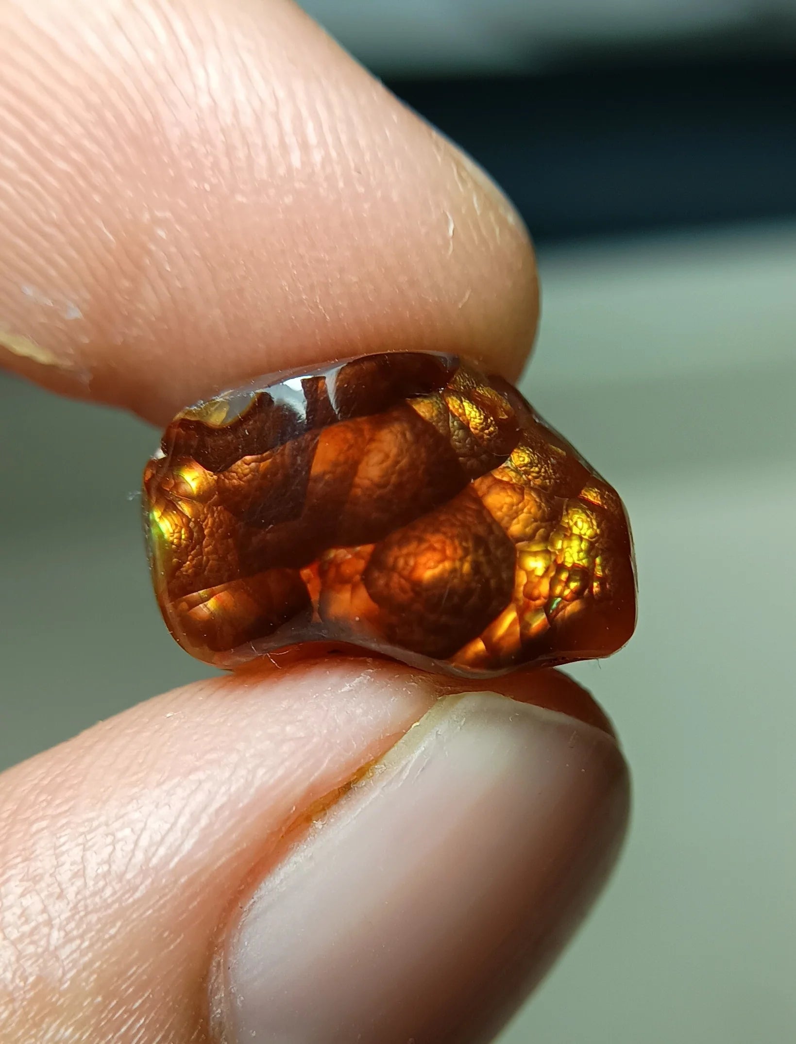 Mexican Fire Agate -8.2ct