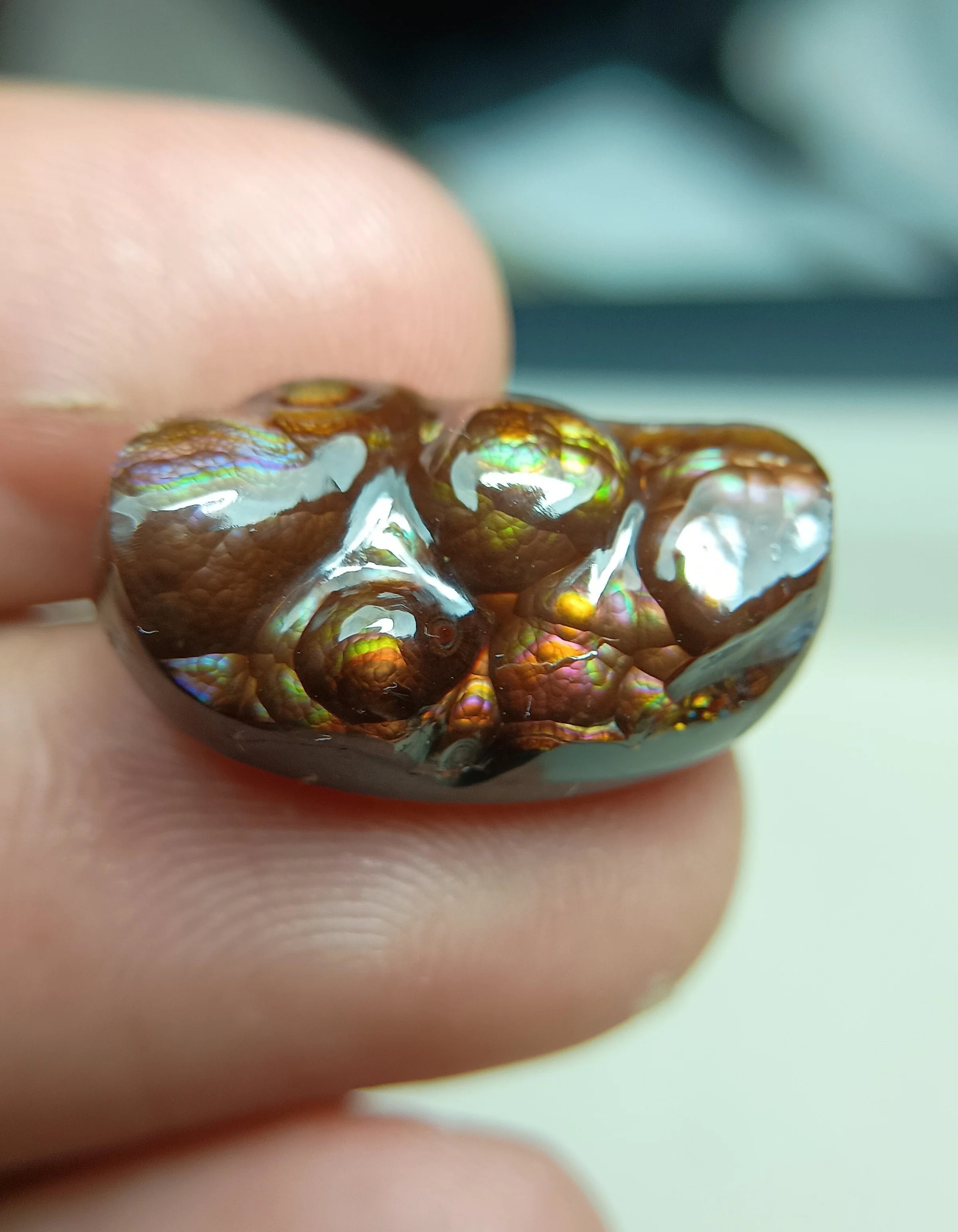 Mexican Fire Agate -19.6ct