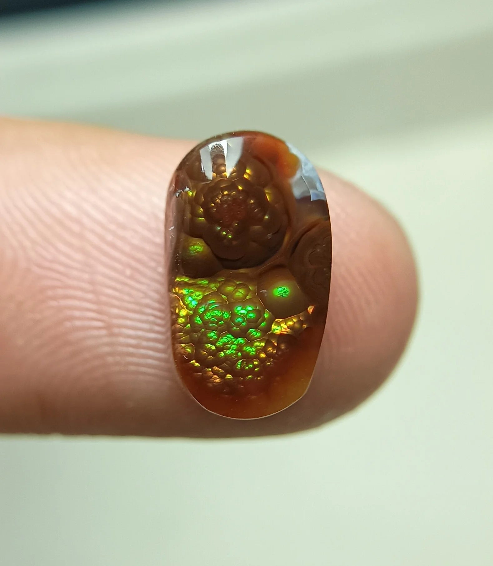 Mexican Fire Agate -5.7ct