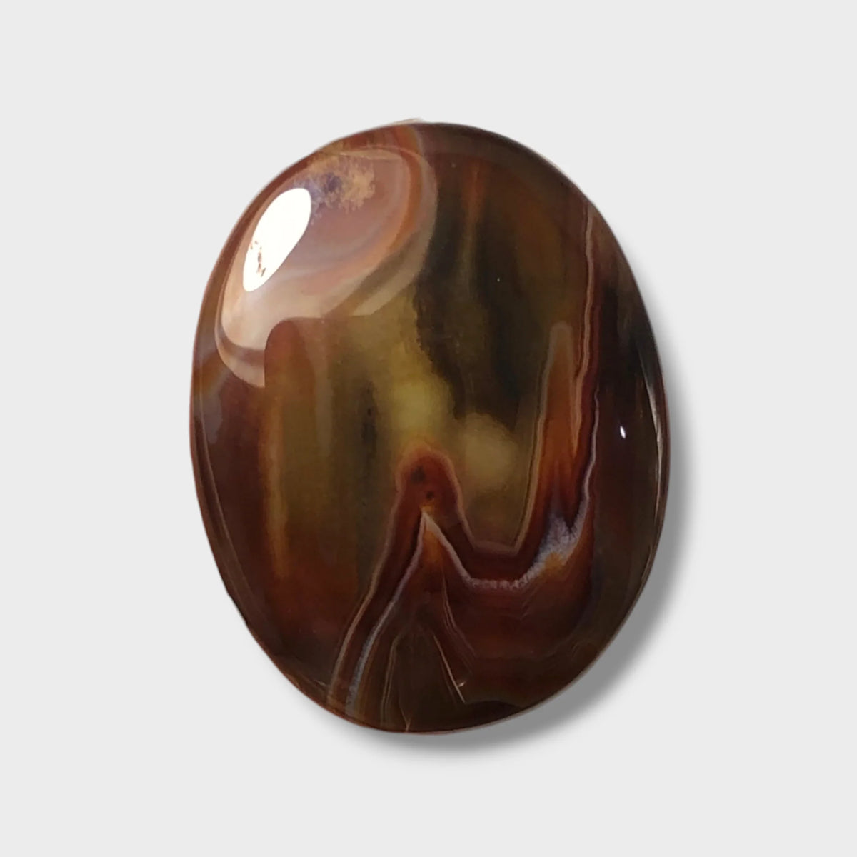 Rare Agate Cabochon - Allah Written Naturally 30.3ct