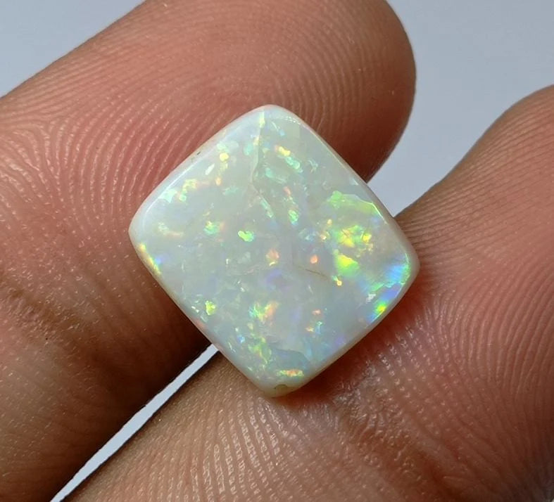 Australian White Fire Opal - 4.1ct