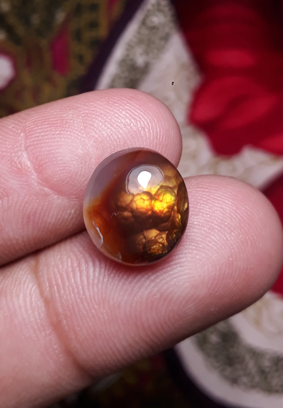 Mexican Fire Agate -6.1ct