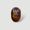 7.25ct Mexican Fire Agate, Rare Fire Agate, Oval Fire Agate - Perfect gemstone Gift, Yellow-Purple Fire Agate, Dimensions - 13x9x5mm