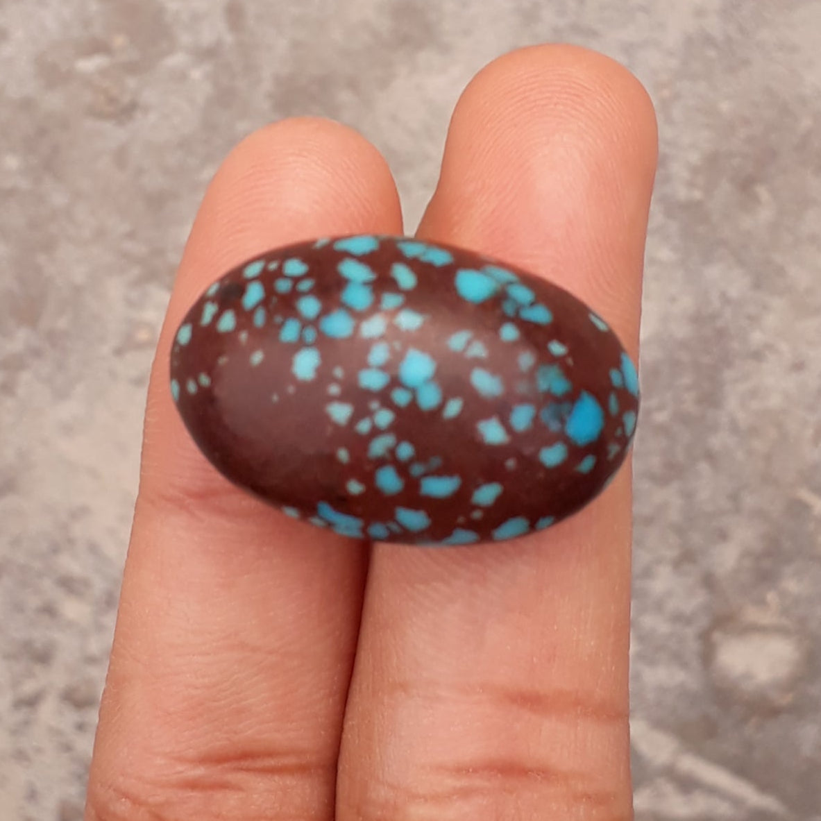 Egyptian turquoise - 37.6ct