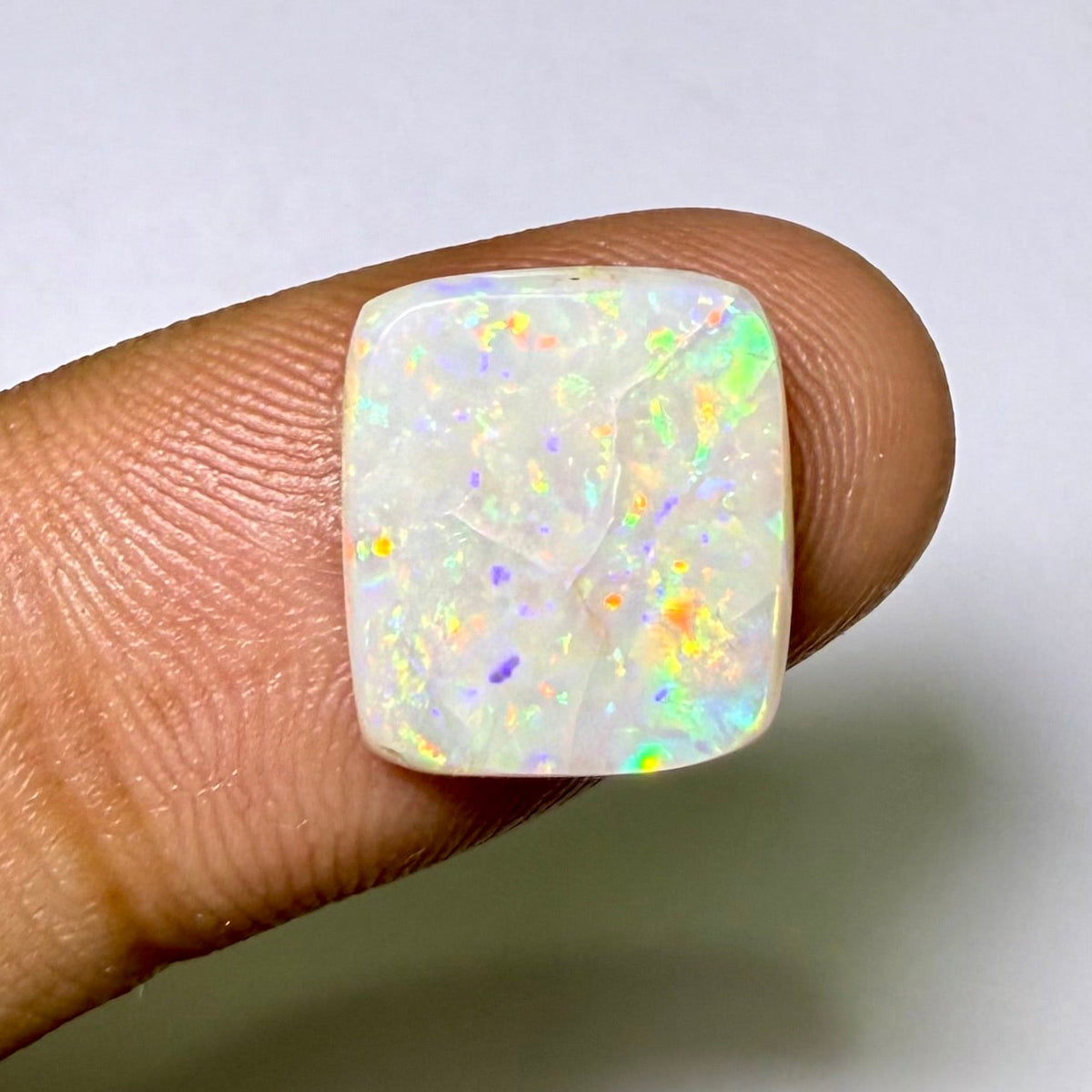Australian White Fire Opal - 4.1ct