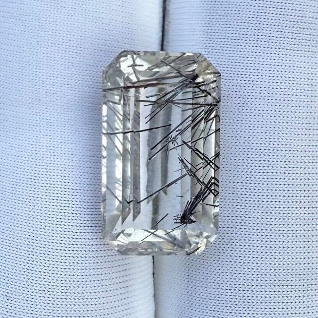 Black Rutile Quartz - 9.15ct