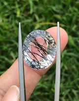 Black Rutile Quartz - 16ct