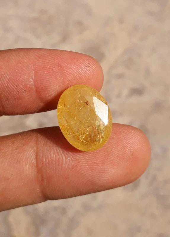 Golden Rutile Quartz - 10.9ct