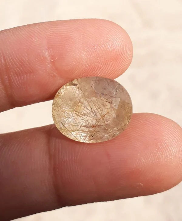 Brown Rutile Quartz - 13ct