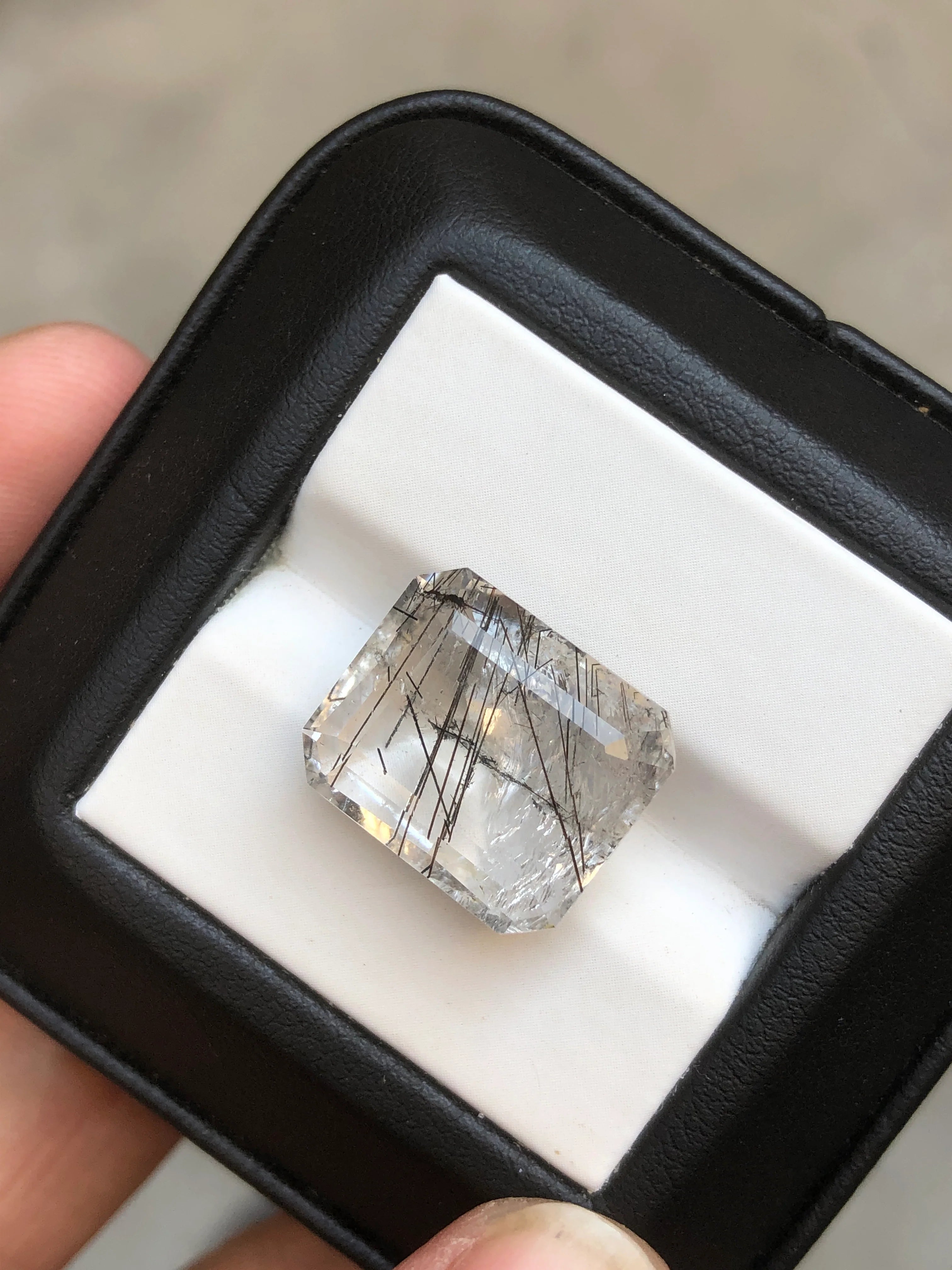 Black Rutile Quartz -15.2ct