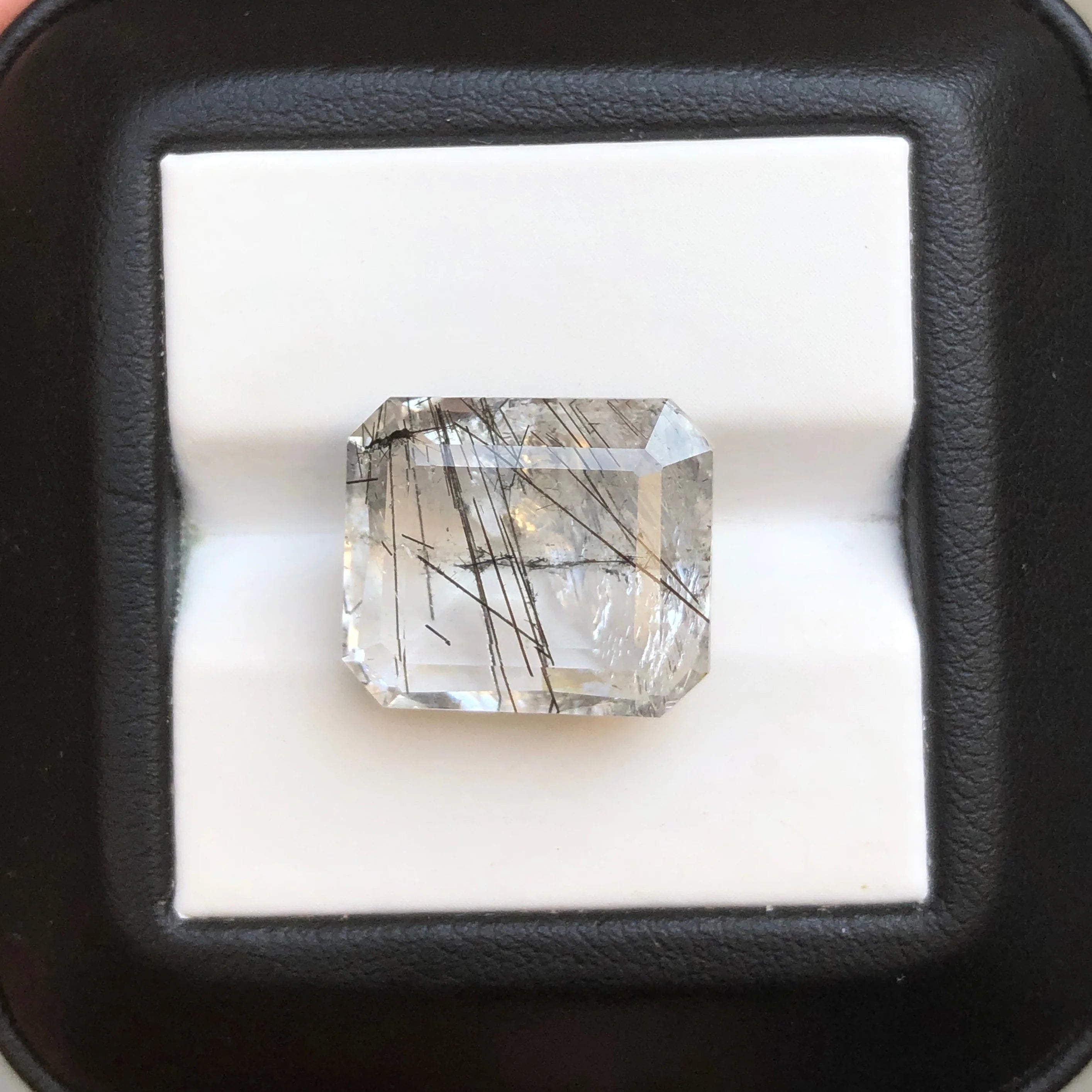 Black Rutile Quartz -15.2ct