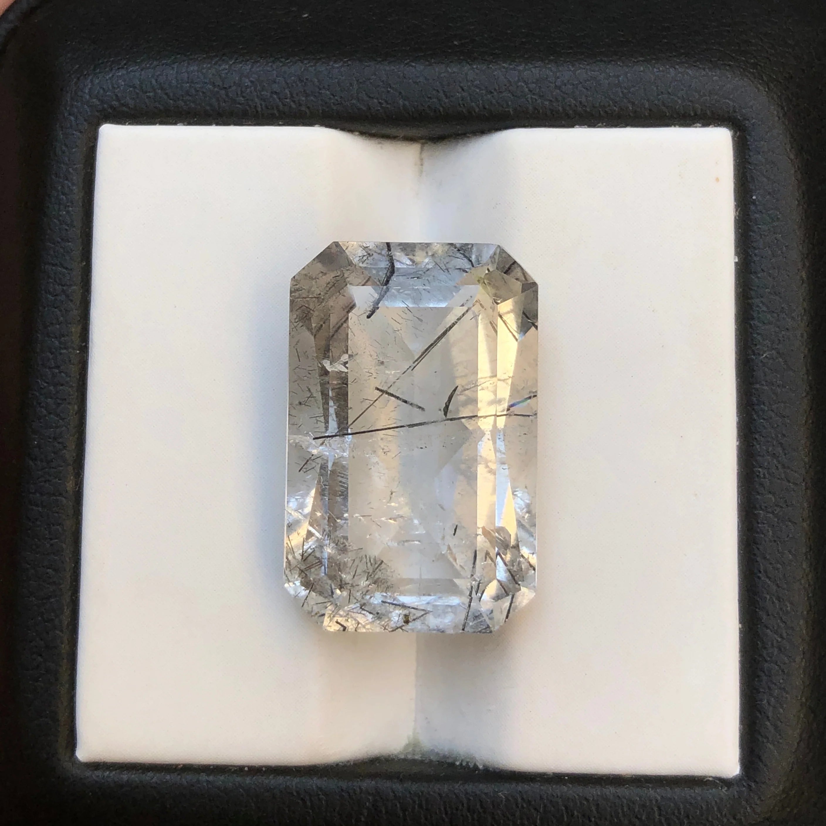 Black Rutile Quartz - 15.7ct