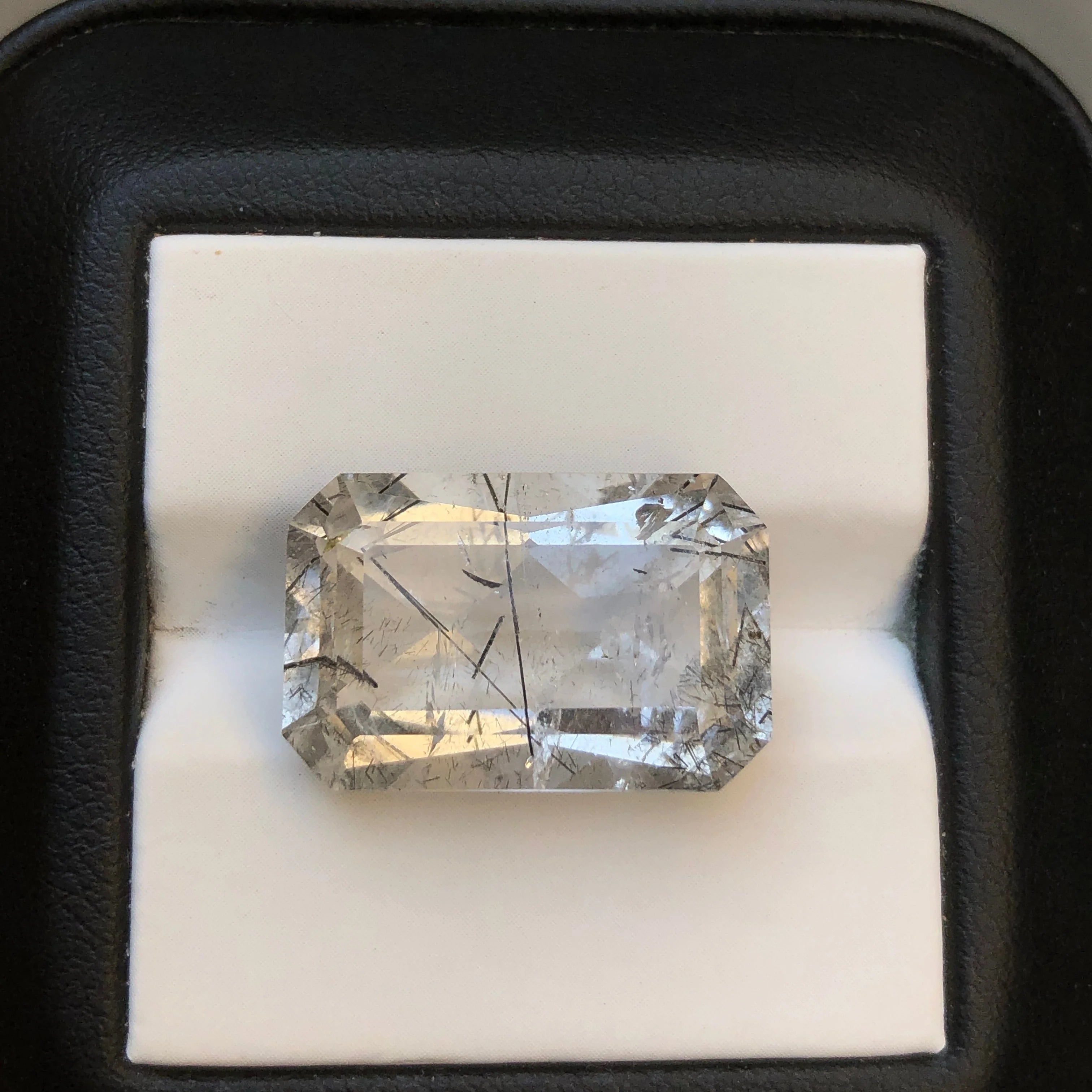 Black Rutile Quartz - 15.7ct