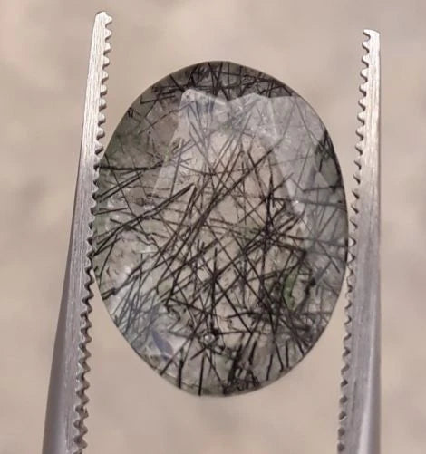 Black Rutile Quartz - 7.7ct