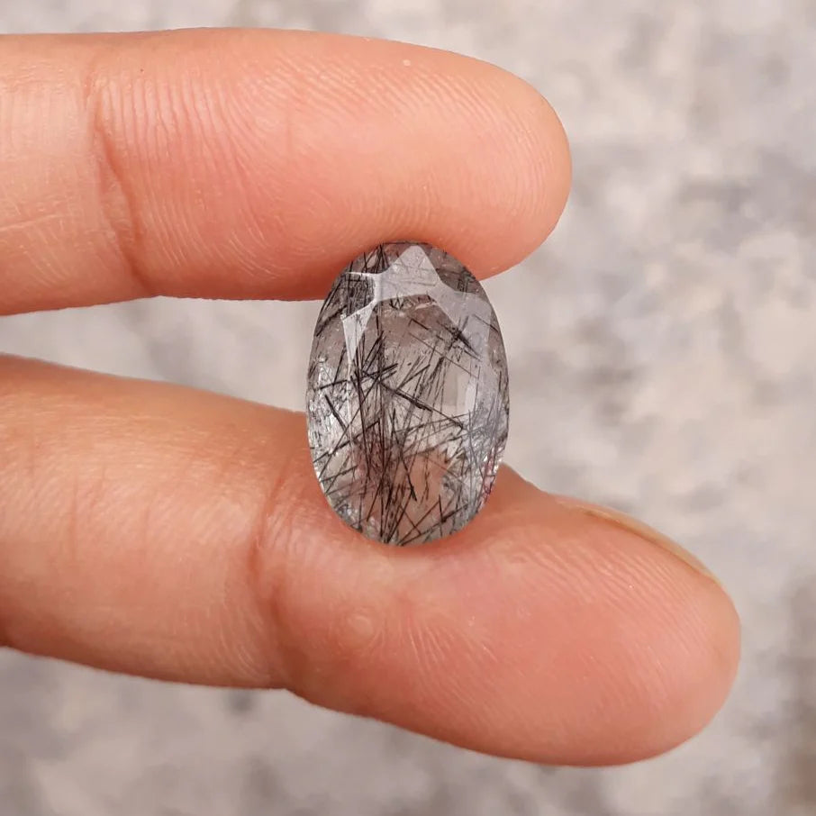 Black Rutile Quartz - 6.4ct