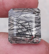 Black Rutile Quartz - 21.4ct