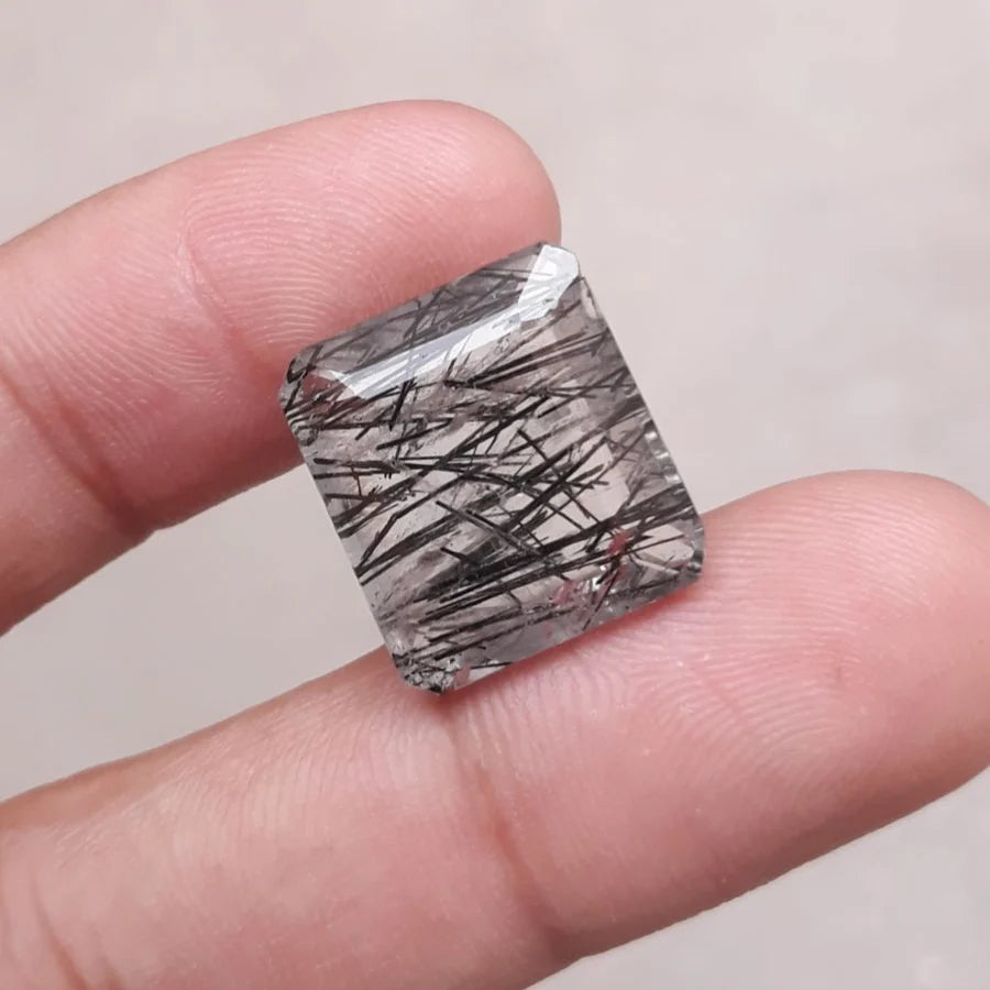 Black Rutile Quartz - 21.4ct