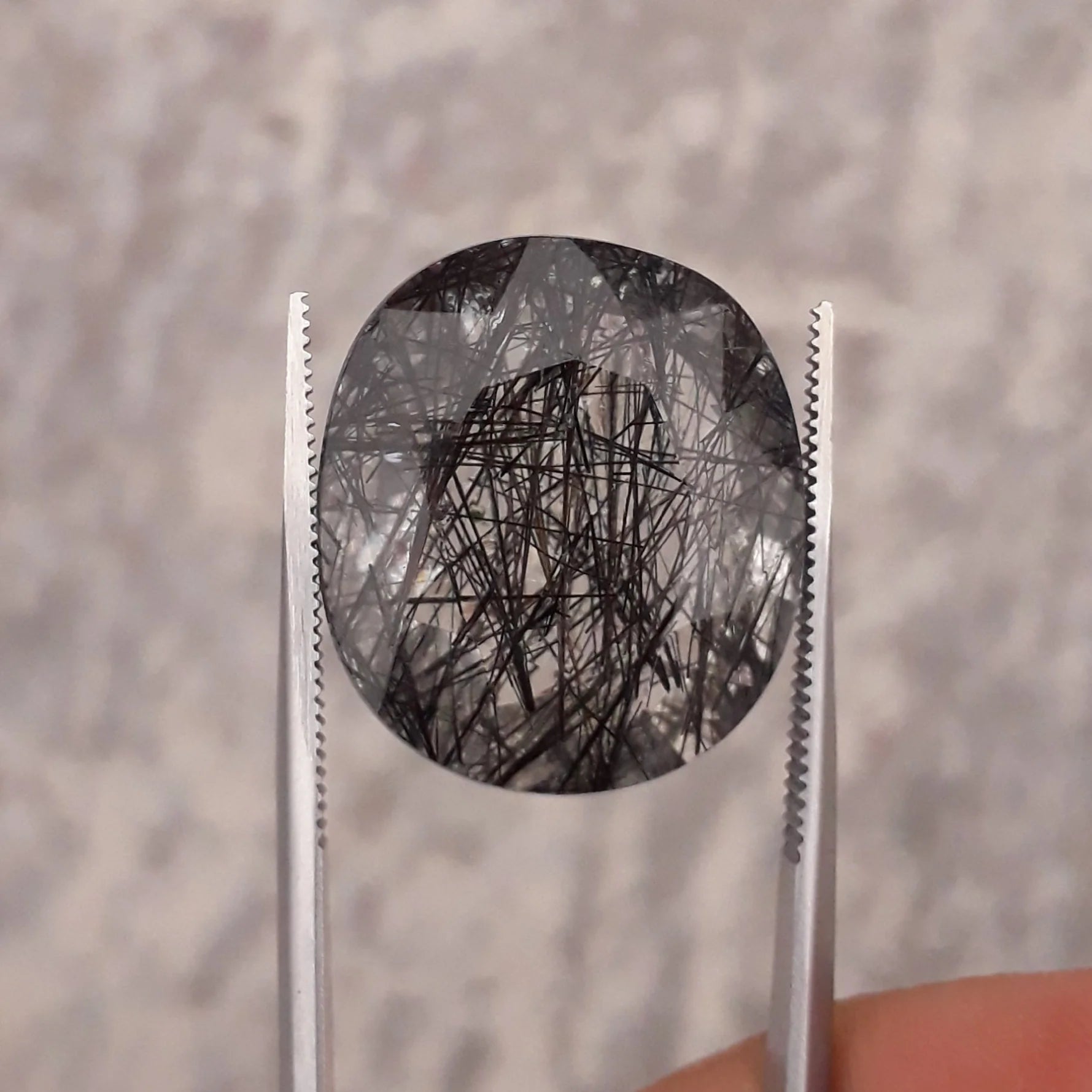 Black Rutile Quartz - 26ct