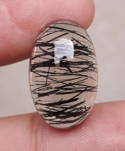 Black Rutile Quartz - 20ct