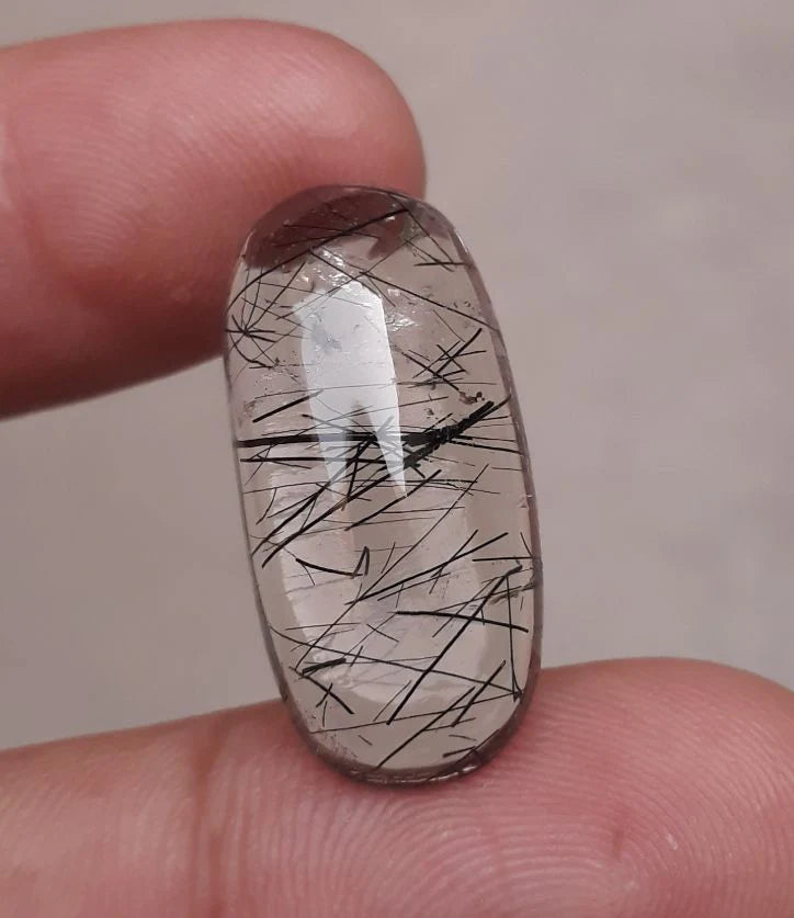 Black Rutile Quartz - 16.6ct