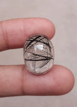 Black Rutile Quartz - 15.6ct