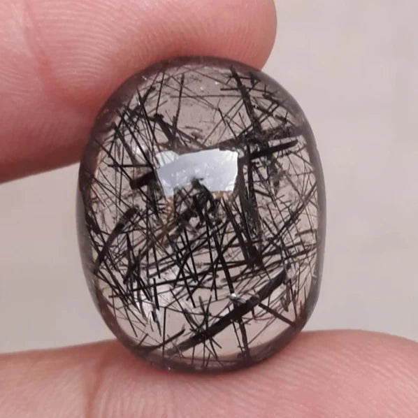 Black Rutile Quartz - 30ct