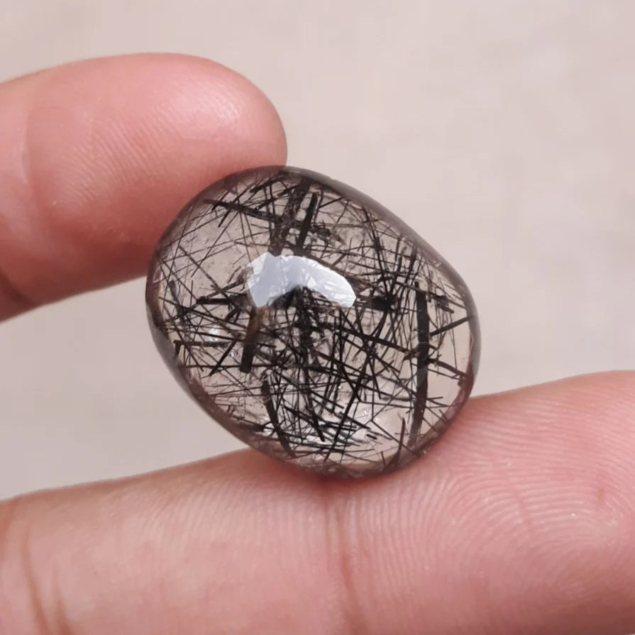 Black Rutile Quartz - 30ct