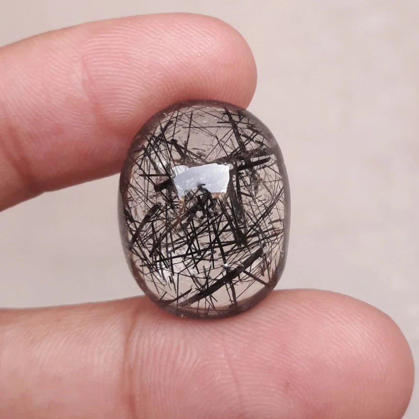 Black Rutile Quartz - 30ct