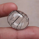 Black Rutile Quartz - 28ct