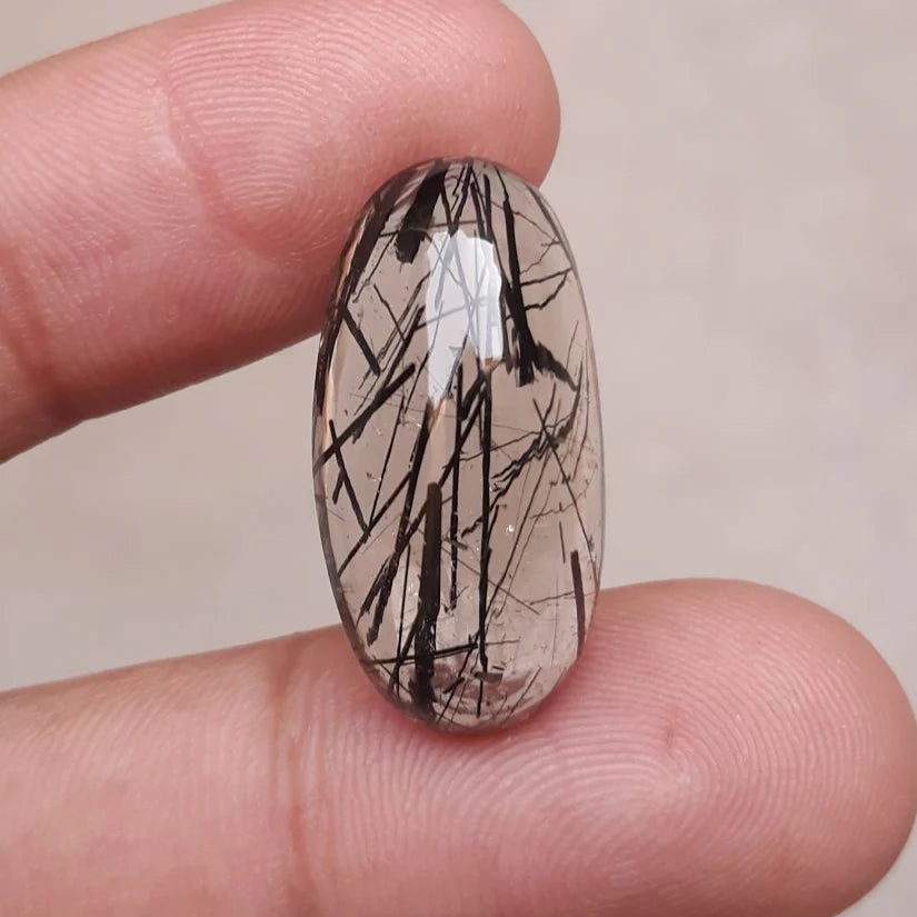 Black Rutile Quartz - 20ct