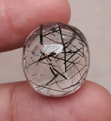 Black Rutile Quartz - 24ct