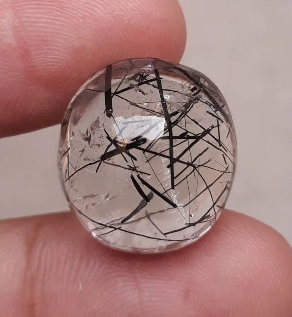Black Rutile Quartz - 24ct