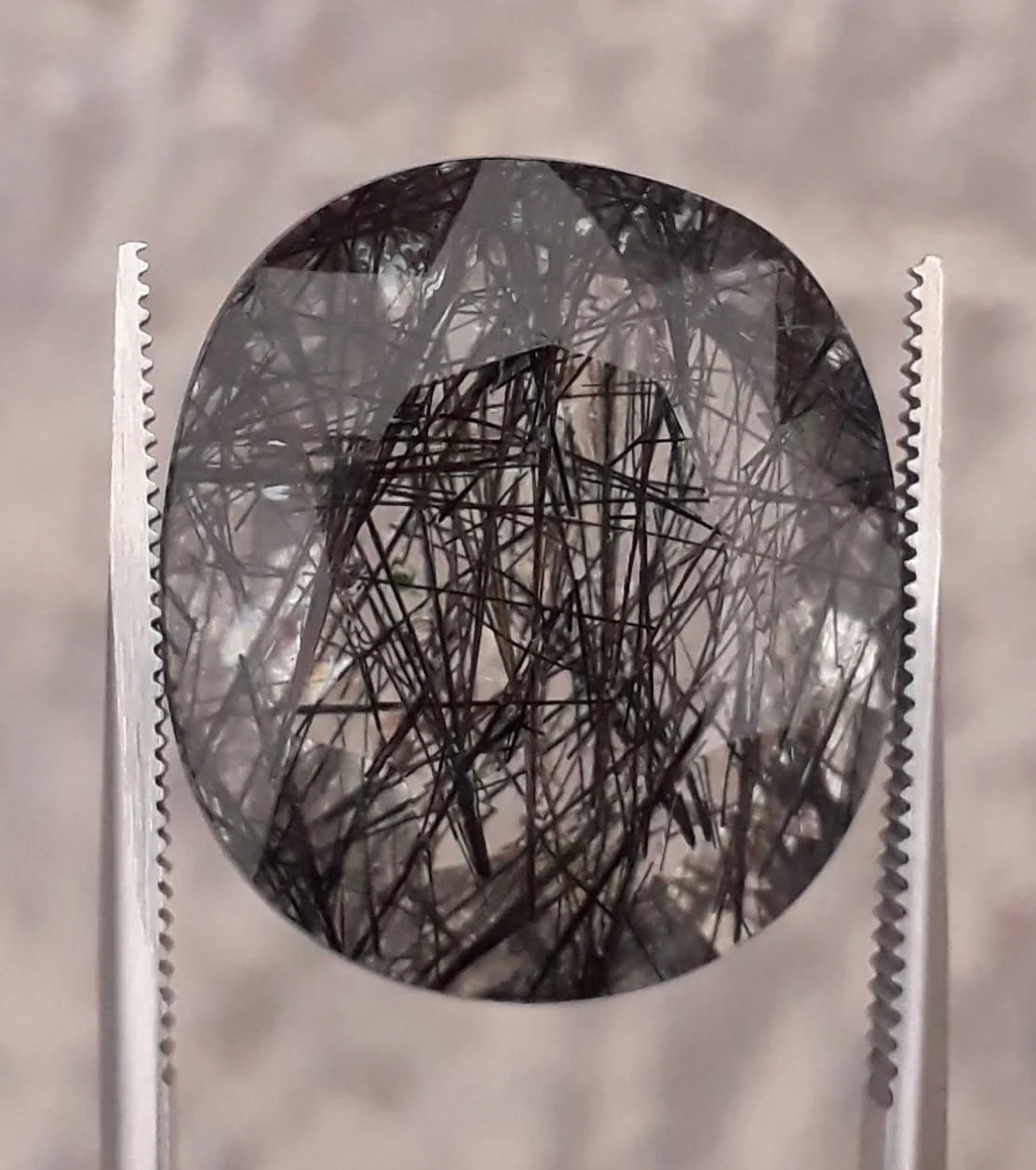 Black Rutile Quartz - 26ct
