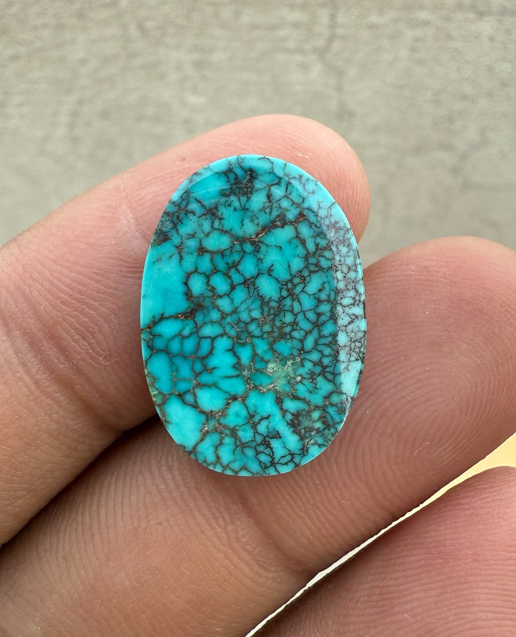 Spiderweb Turquoise 10.5ct