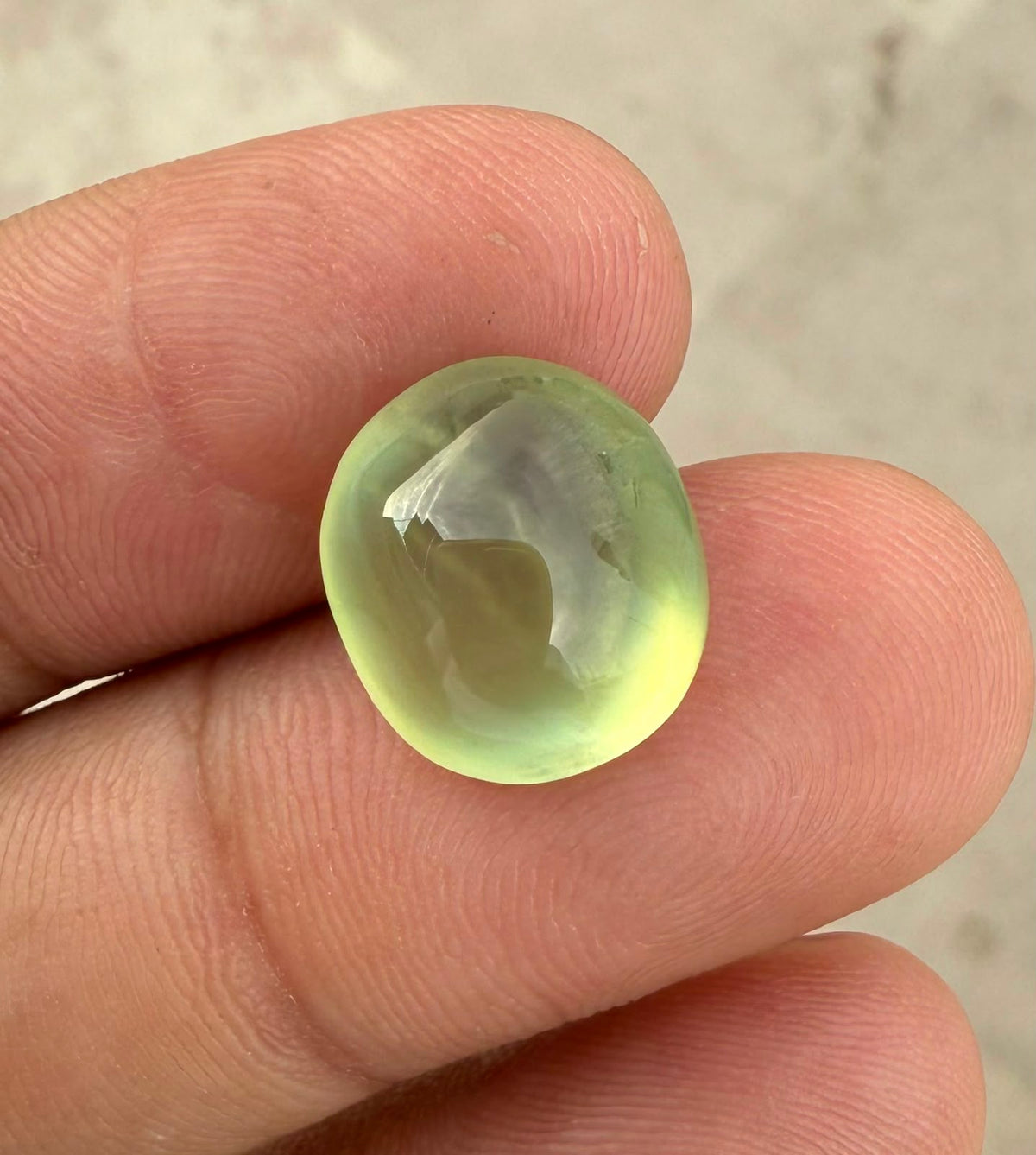 Natural Prehnite Cab 9.9ct