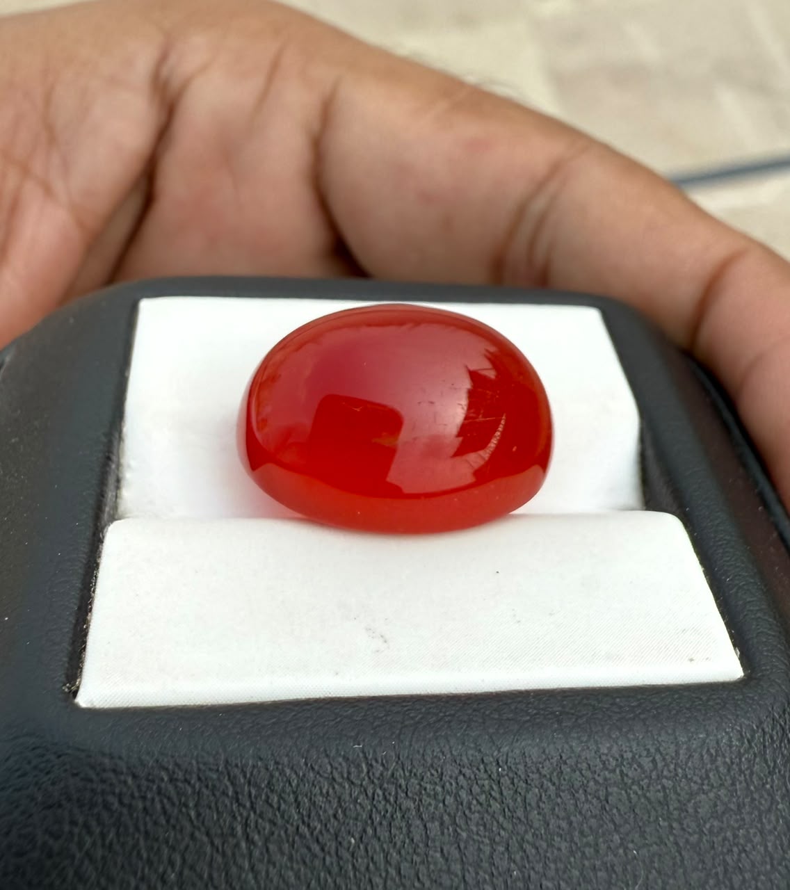 Red Chalcedony 22.5ct