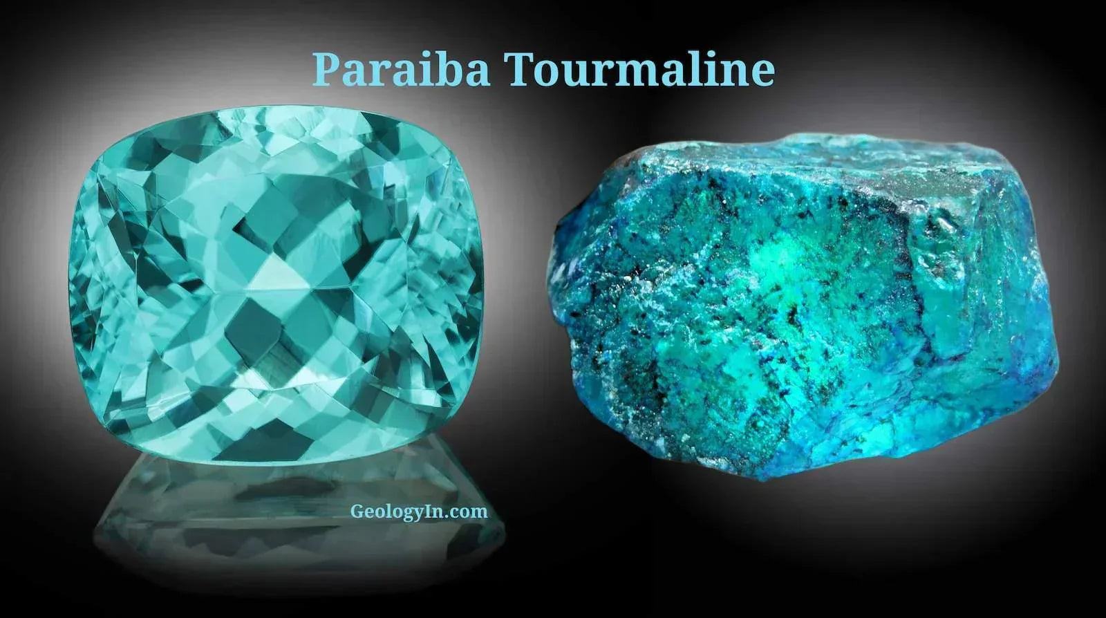 Paraiba gemstone