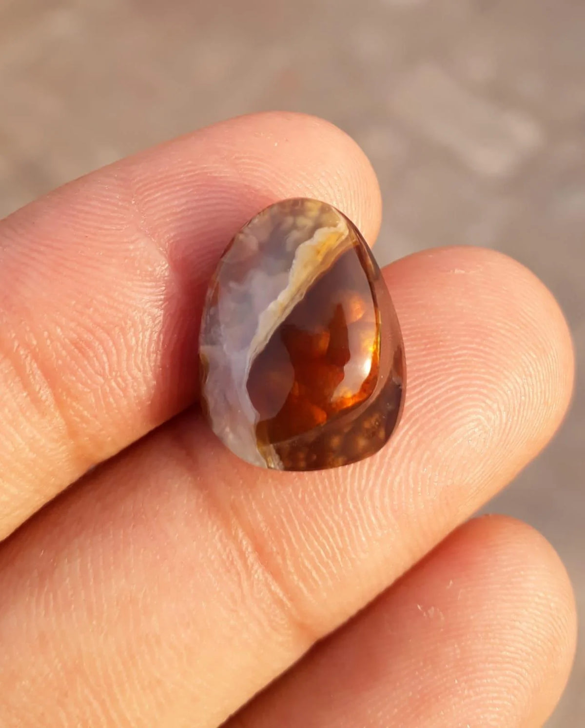 Mexican Fire Agate - 10.3ct
