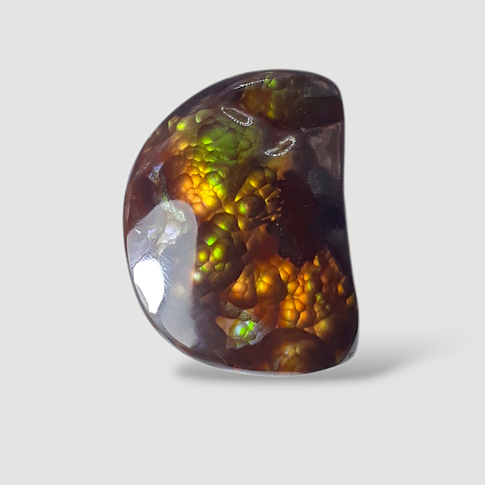15ct Mexican Fire Agate, Fire Agate cabochon - Perfect gemstone Gift, Suitable for any Jewelry item, Rare Gemstone than Diamonds, Dimensions 18 x 13.7 mm