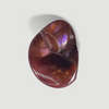 17ct Unique Purple Mexican Fire Agate, Rare Fire Agate, Fire Agate cabochon - Rare Gemstone than Diamonds, Dimensions 20 x 15.5 mm