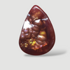 18.5ct Multi Colored Mexican Fire Agate, Rare Fire Agate, Pear Shape Fire Agate - Perfect gemstone Gift, Dimensions 24.2 x 17.2 mm