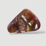 19.2ct Multi Color Curved Fire Agate, Rare Fire Agate - Perfect gemstone Gift, Rare Gemstone than Diamonds, Dimensions 22 x 16.5 mm