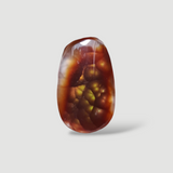 6.3 Mexican Fire Agate, Rare Fire Agate, Bubbly Cabochon Fire Agate, Rare Gemstone than Diamonds, Dimensions 16x10x6mm