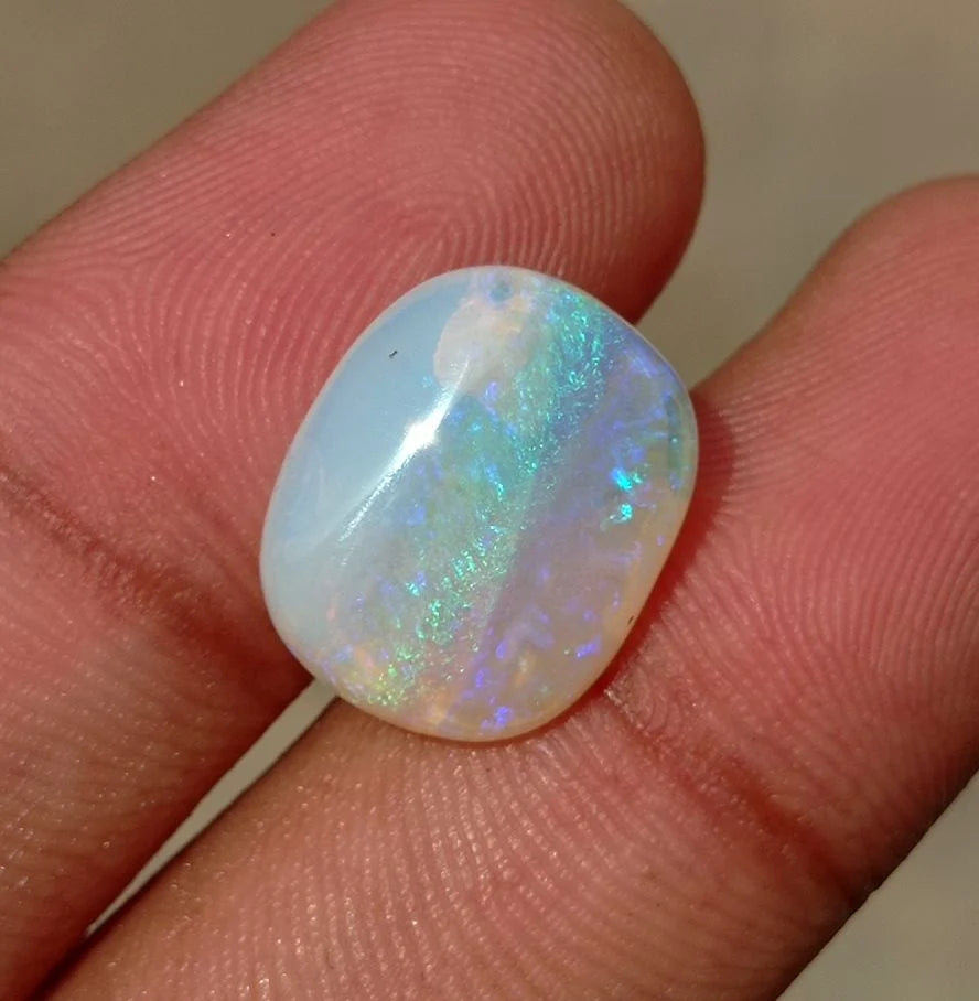 Australian White Fire Opal - 6.3ct