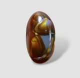 6.45ct Unique Look Mexican Fire Agate, Rare Fire Agate For Ring - Perfect gemstone Gift, Rare Gemstone than Diamonds, Dimensions- 16x9 mm