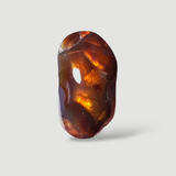 7.4ct Mexican Fire Agate, Rare Fire Agate - Aatshi Aqeeq - Dimensions 15x9mm